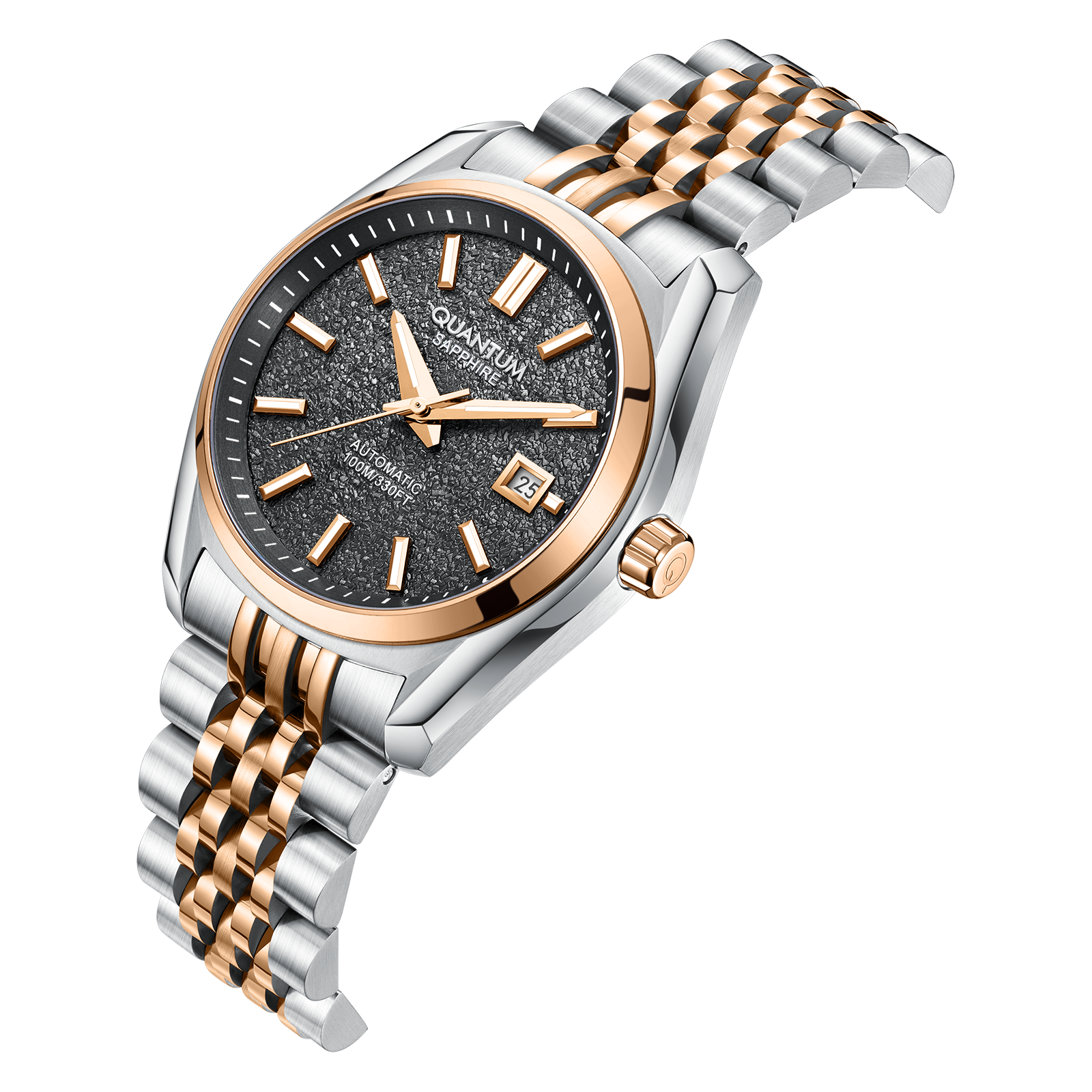 QMG1251 - Quantum Türkiye #Dial color_Black/Gold - QMG1251B