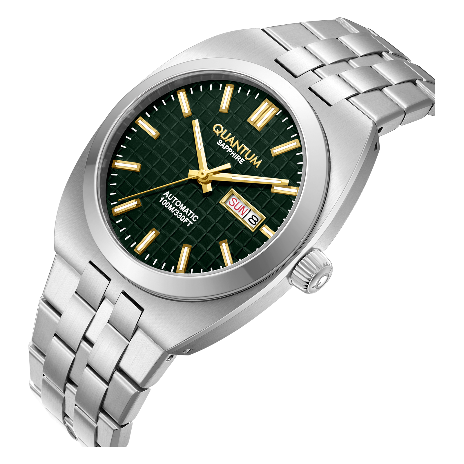 QMG1256 Green Silver - Quantum Türkiye #Dial color_Green - QMG1256