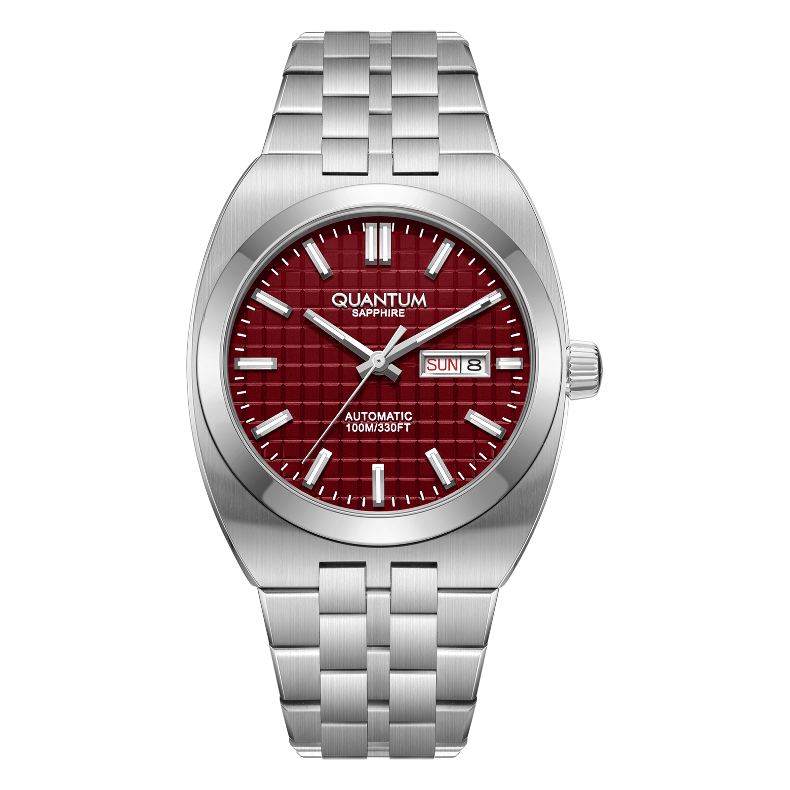 QMG1256 Brown Silver - Quantum Türkiye #Dial color_Burgundy - QMG1256