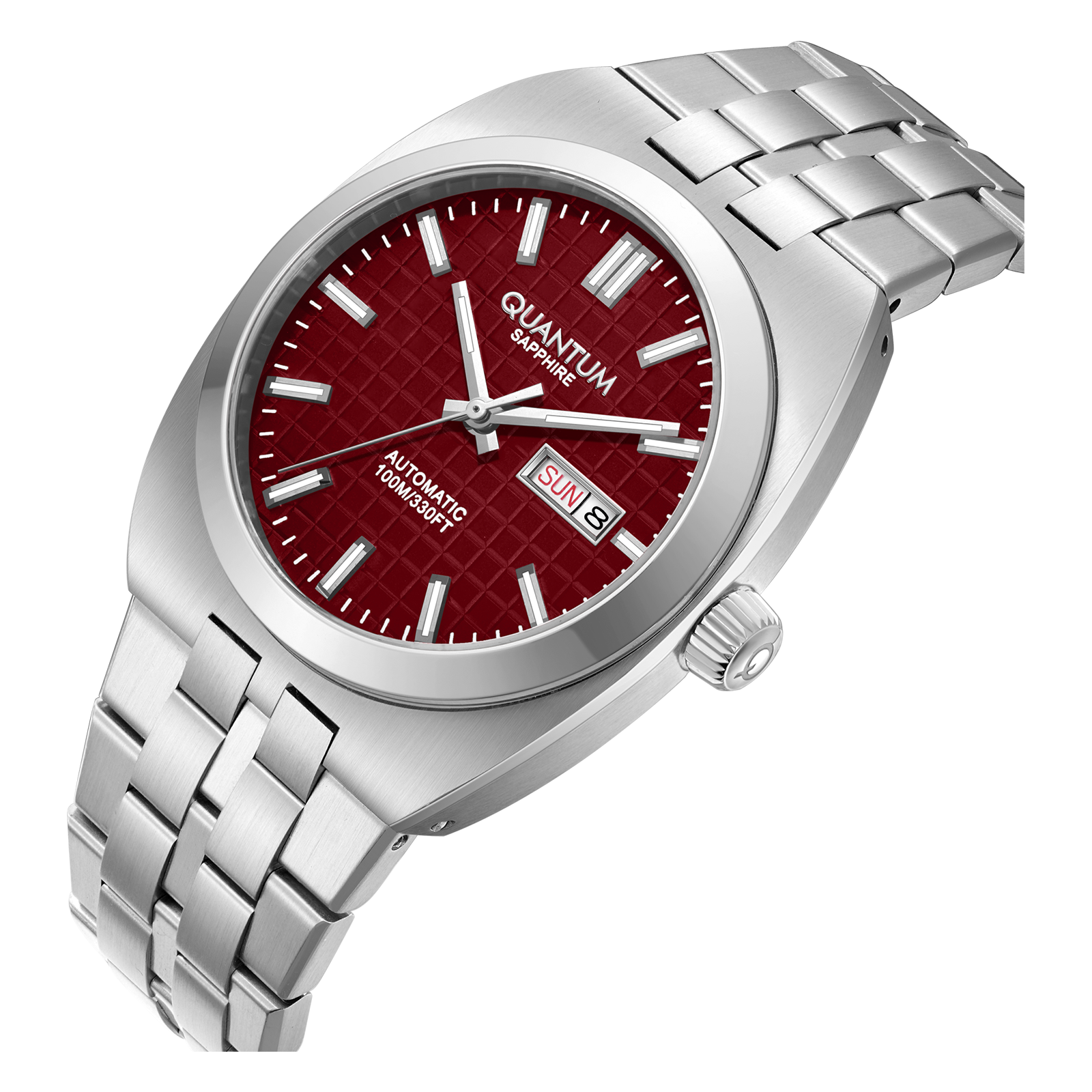 QMG1256 Brown Silver - Quantum Türkiye #Dial color_Burgundy - QMG1256